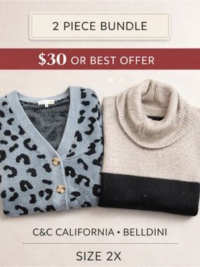 ✨ Cozy Plus Size Bundle | 2X Sweaters | Boutique Style Deal ✨